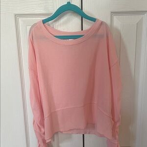 Athleta Light Pink Women's Sweatshirt